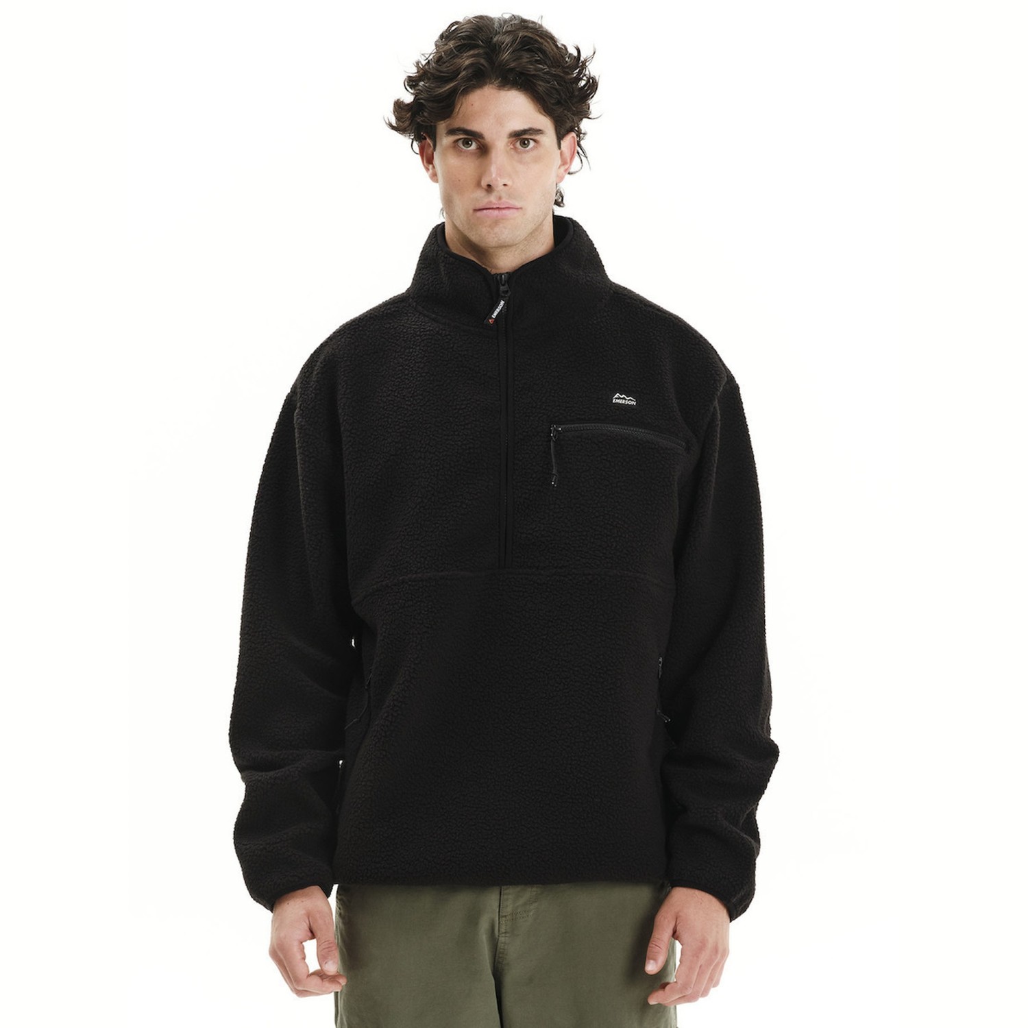 Ανδρική Μπλούζα Half Zip Sherpa EMERSON Ανδρική Μπλούζα Half Zip Sherpa EMERSON