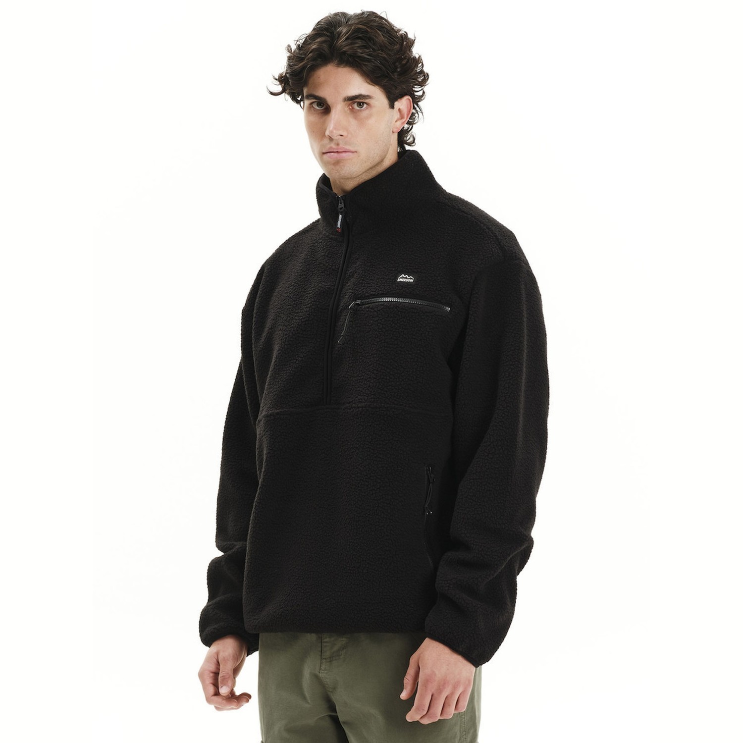 Ανδρική Μπλούζα Half Zip Sherpa EMERSON Ανδρική Μπλούζα Half Zip Sherpa EMERSON