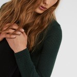 Γυναικεία Πλεκτή Μπλούζα με Ανάγλυφη Υφή VERO MODA