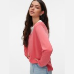 Γυναικεία Πλεκτή Μπλούζα με Λαιμόκοψη V VERO MODA