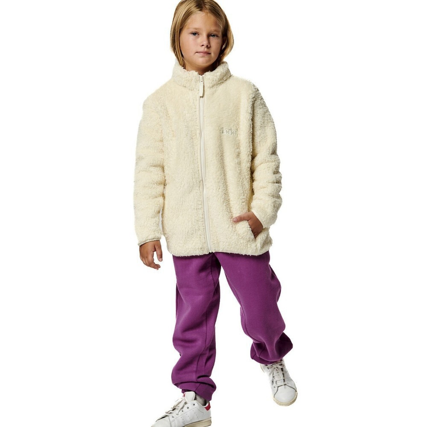 Unisex Fluffy Fleece Ζακέτα με Φερμουάρ BODY ACTION