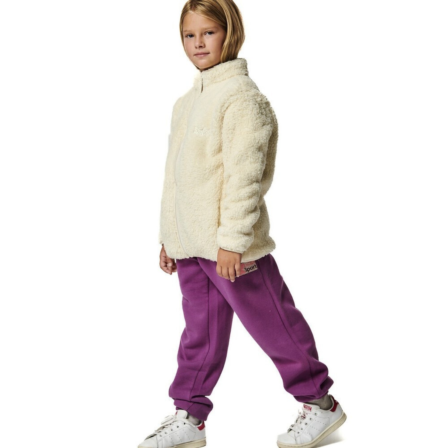 Unisex Fluffy Fleece Ζακέτα με Φερμουάρ BODY ACTION