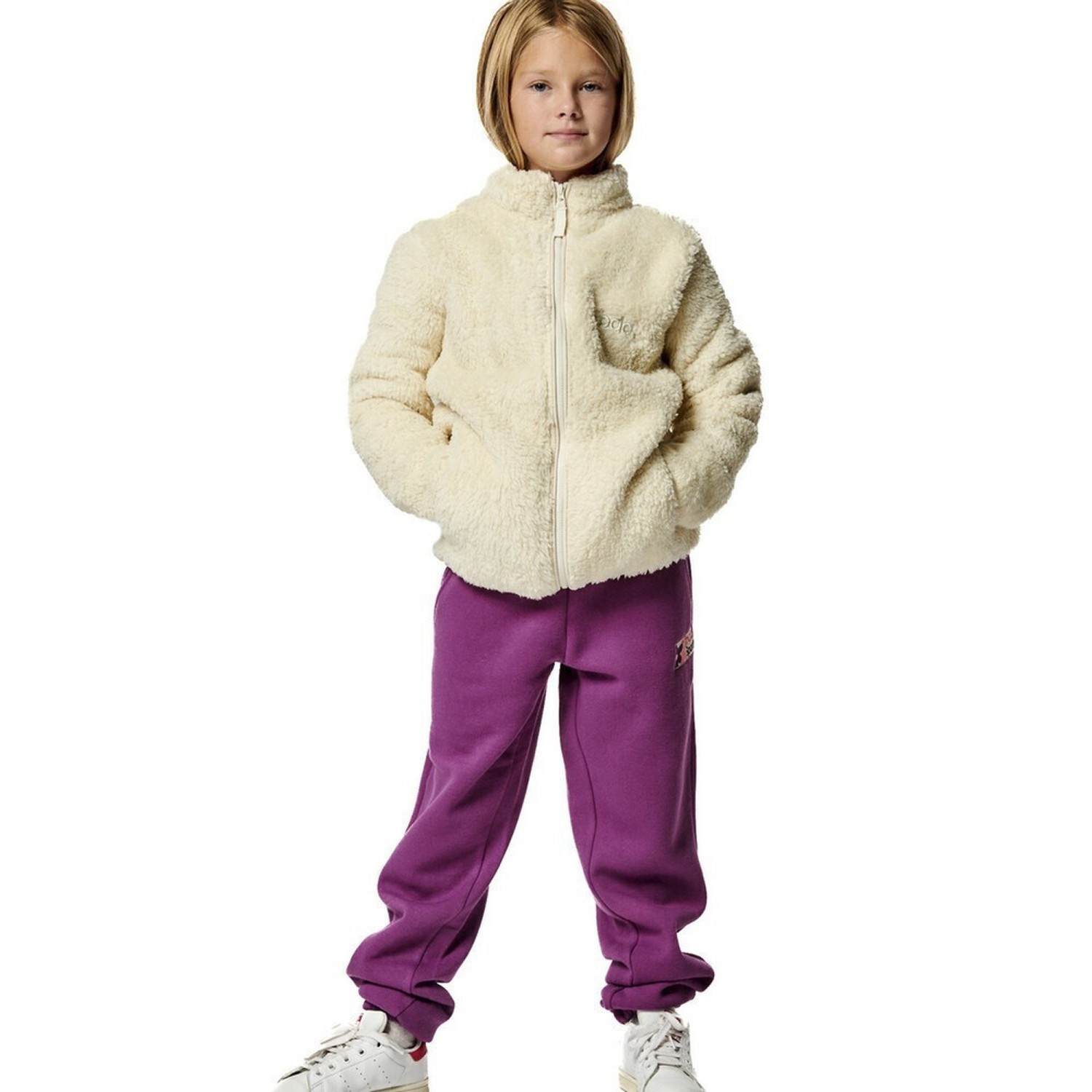 Unisex Fluffy Fleece Ζακέτα με Φερμουάρ BODY ACTION
