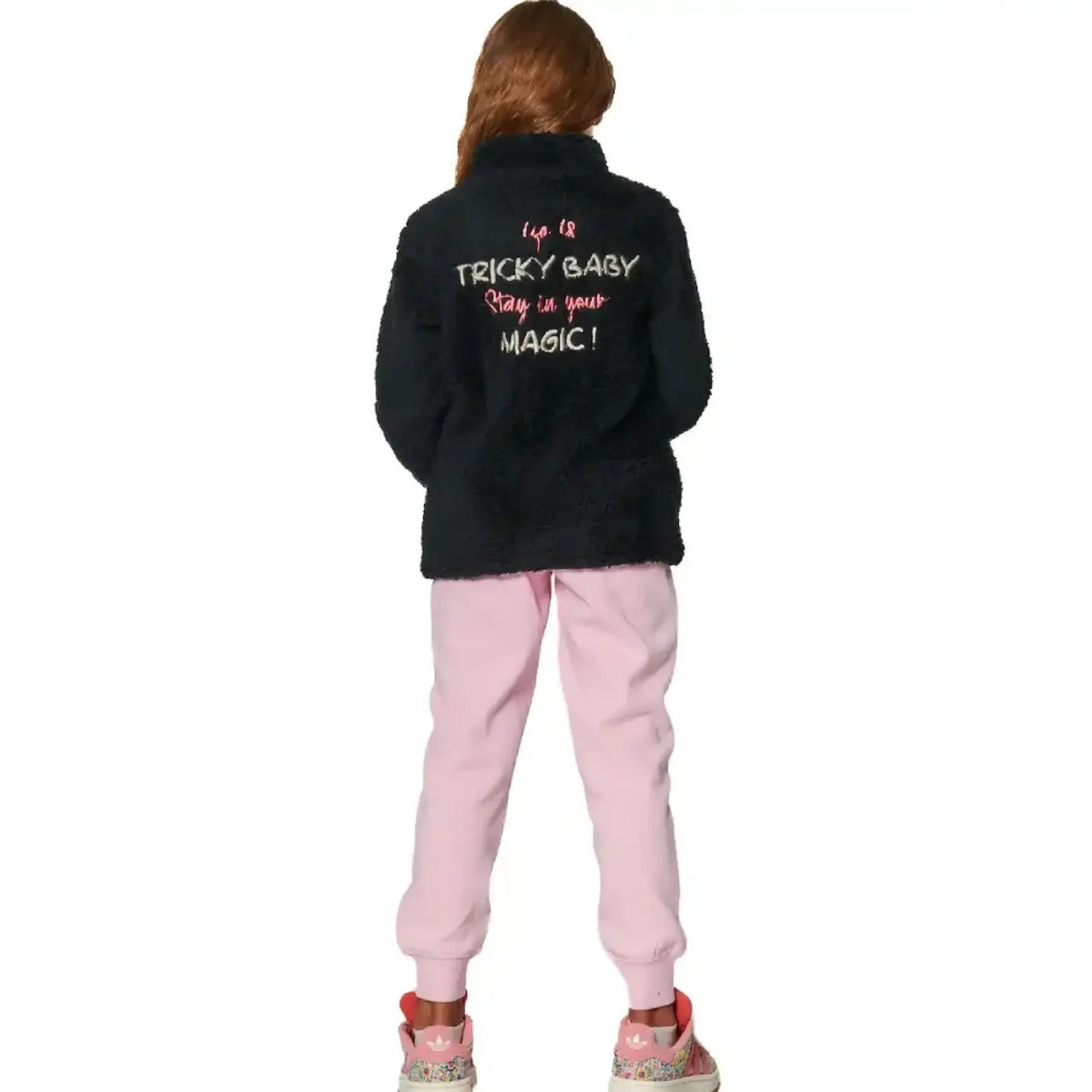 Unisex Fluffy Fleece Ζακέτα με Φερμουάρ BODY ACTION