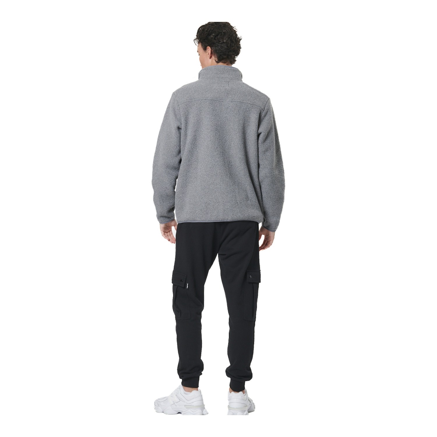 Unisex Ζακέτα Fleece Sherpa με Φερμουάρ BODY ACTION