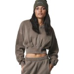 Unisex Ριπ Πλεκτός Σκούφος με Ανάποδη Τσέπη BODY ACTION Unisex Ριπ Πλεκτός Σκούφος με Ανάποδη Τσέπη BODY ACTION