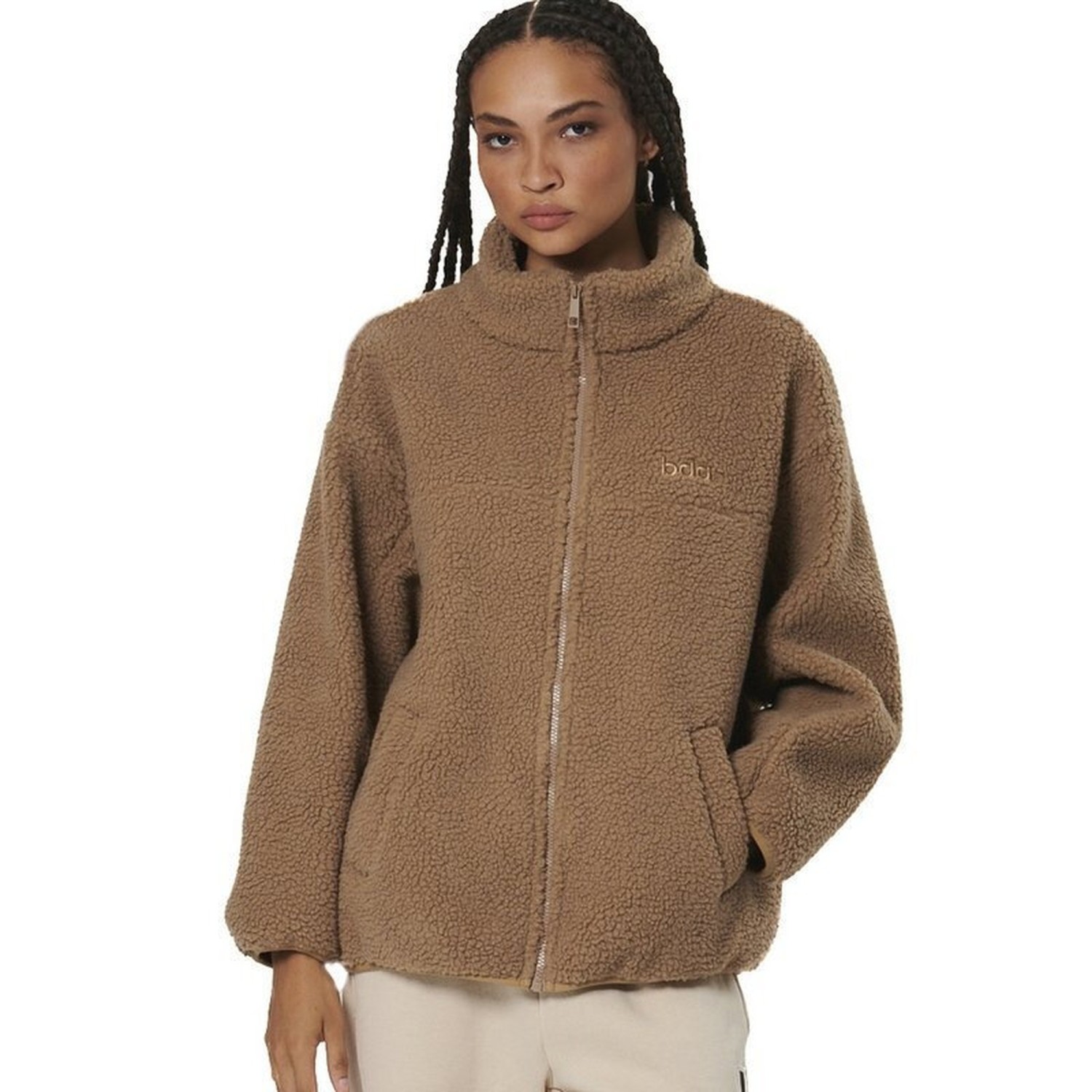 Unisex Μπουφάν Teddy Faux-Sheepskin BODY ACTION Unisex Μπουφάν Teddy Faux-Sheepskin BODY ACTION