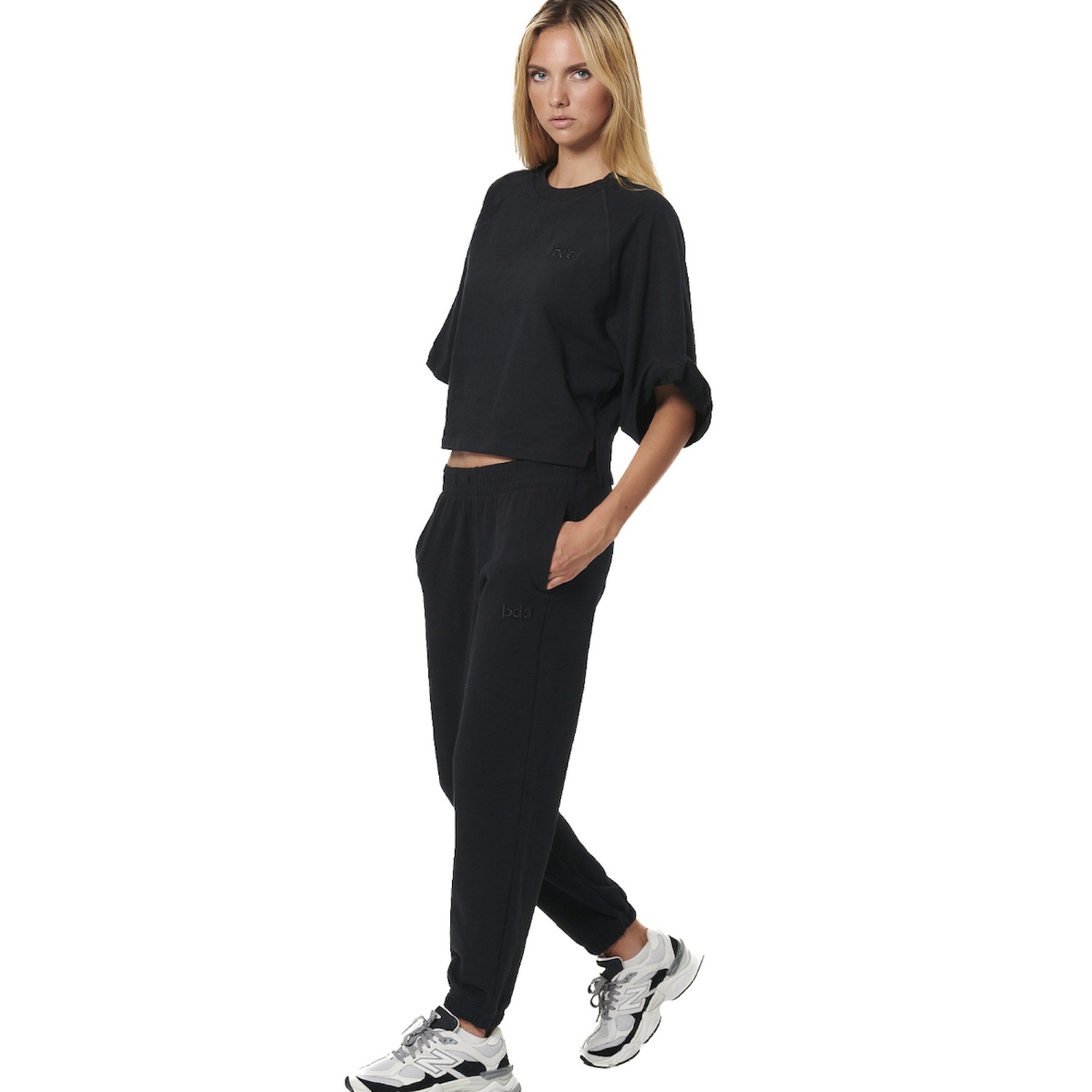 Unisex Oversized Φούτερ Κοντομάνικο BODY ACTION