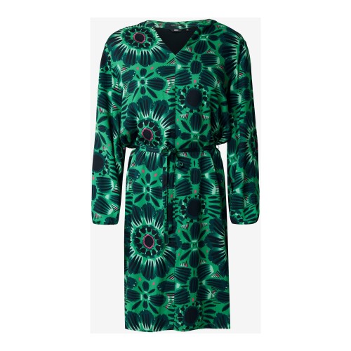 Γυναικείο Φόρεμα με Print και Ζώνη MEXX