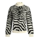 Γυναικείο Πλεκτό Πουλόβερ με Animal Print MEXX