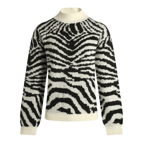Γυναικείο Πλεκτό Πουλόβερ με Animal Print MEXX