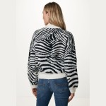Γυναικείο Πλεκτό Πουλόβερ με Animal Print MEXX