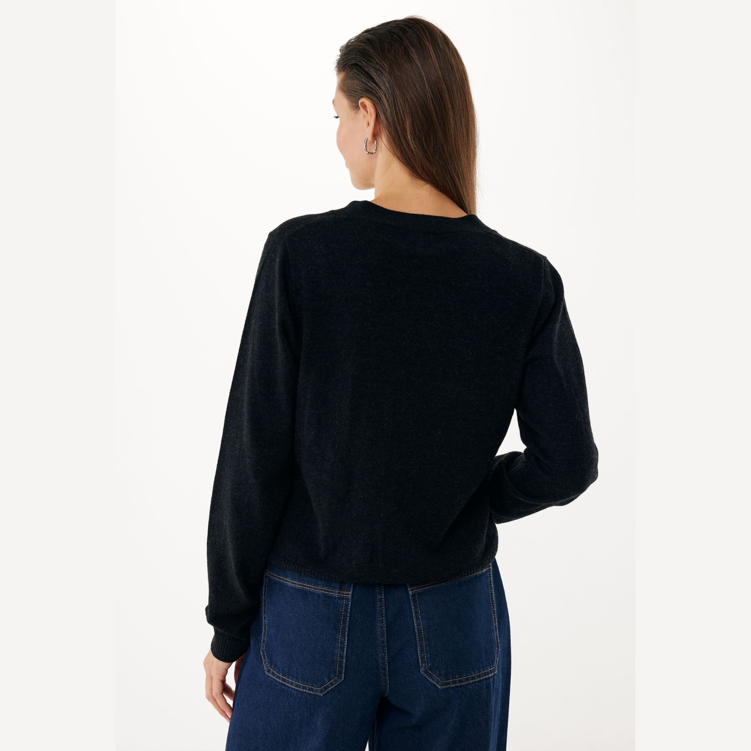 Γυναικεία Ζακέτα Cashmere με Χρυσά Κουμπιά MEXX