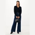 Γυναικεία Ζακέτα Cashmere με Χρυσά Κουμπιά MEXX
