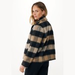 Γυναικείο Καρό Παλτό Peacoat MEXX