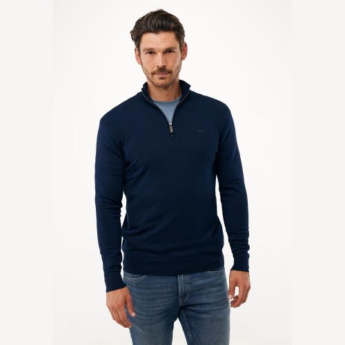 Ανδρικό Πλεκτό Πουλόβερ Half Zip EVEREST MEXX