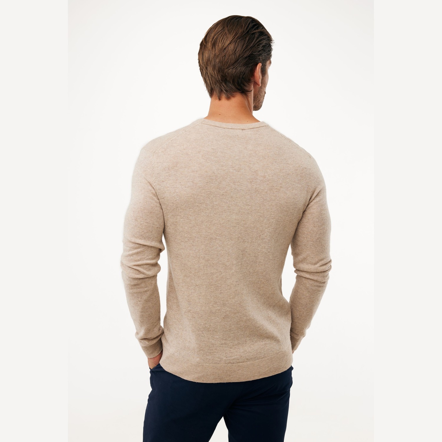 Ανδρικό Πλεκτό Πουλόβερ Wool Cashmere Blend MEXX