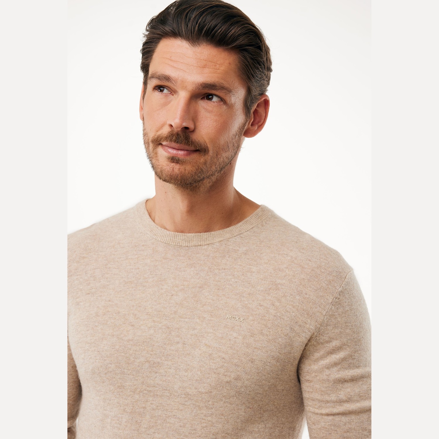 Ανδρικό Πλεκτό Πουλόβερ Wool Cashmere Blend MEXX