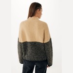 Γυναικείο Πλεκτό Ζιβάγκο με Σχέδιο Herringbone MEXX
