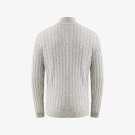 Ανδρική Πλεκτή Μπλούζα Half Zip Patchwork MEXX