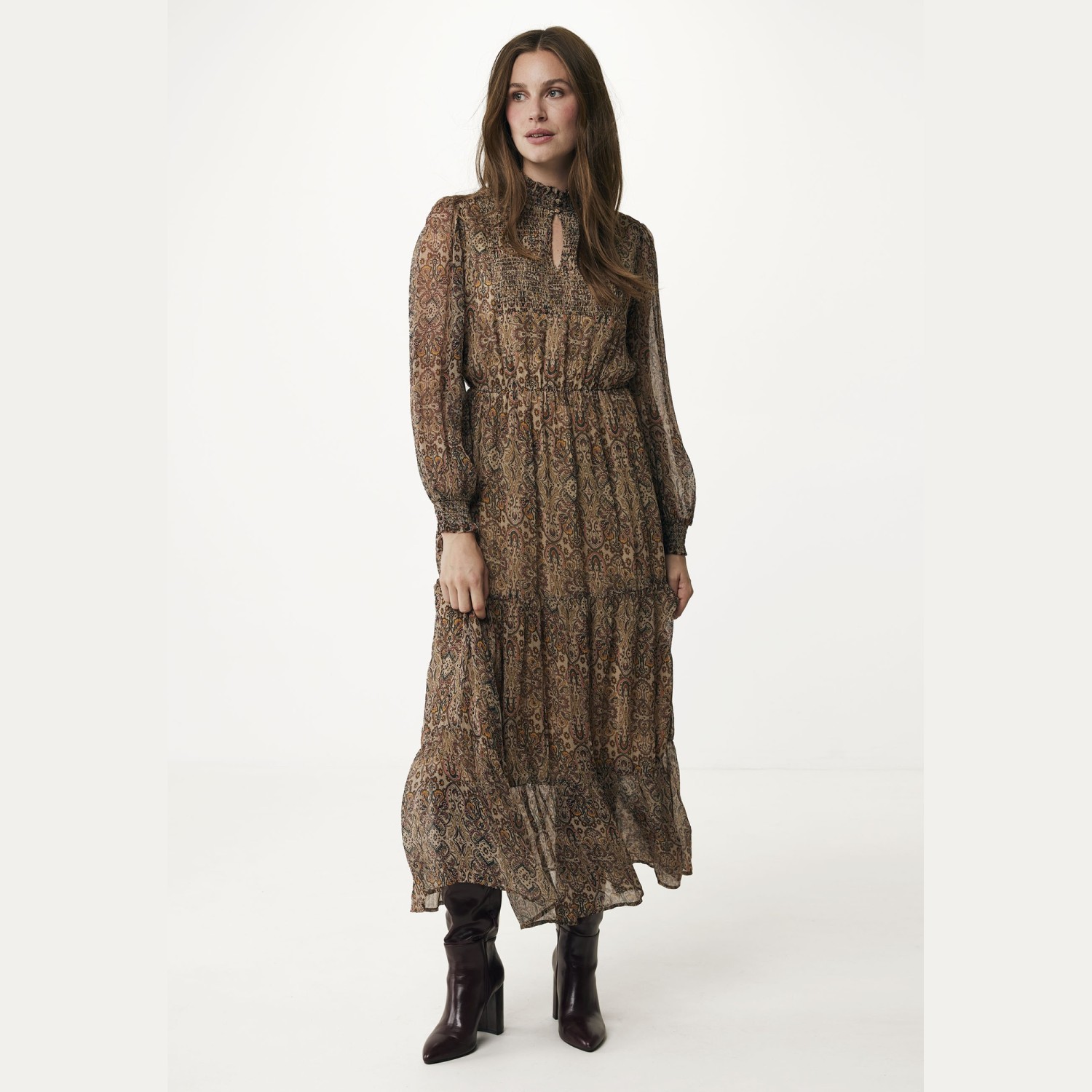 Γυναικείο Μάξι Φόρεμα με Print Paisley MEXX