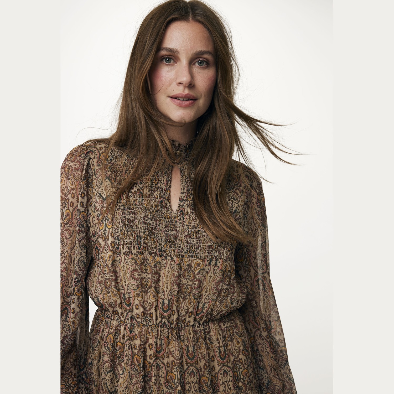 Γυναικείο Μάξι Φόρεμα με Print Paisley MEXX