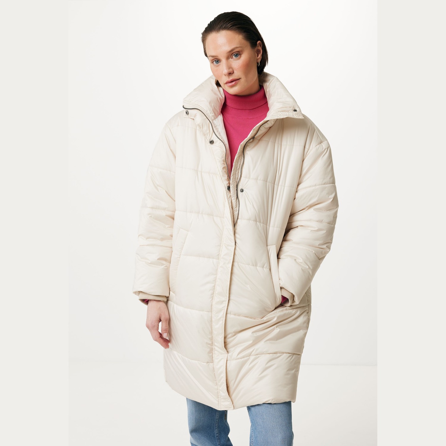 Γυναικείο Oversized Μπουφάν Midi Καπιτονέ MEXX