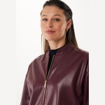 Γυναικείο Bomber Jacket από Συνθετικό Δέρμα MEXX