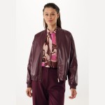 Γυναικείο Bomber Jacket από Συνθετικό Δέρμα MEXX