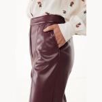 Γυναικείο Δερμάτινο Παντελόνι PU Leather MEXX