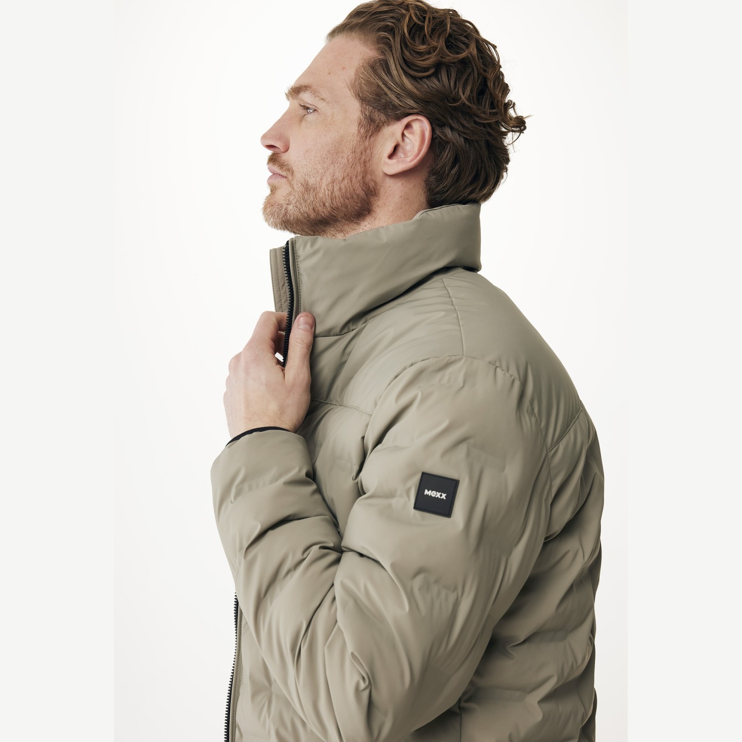 Ανδρικό Puffer Μπουφάν με Ψηλό Γιακά MEXX