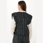 Γυναικείο Γιλέκο Tweed με Παγιέτες MEXX