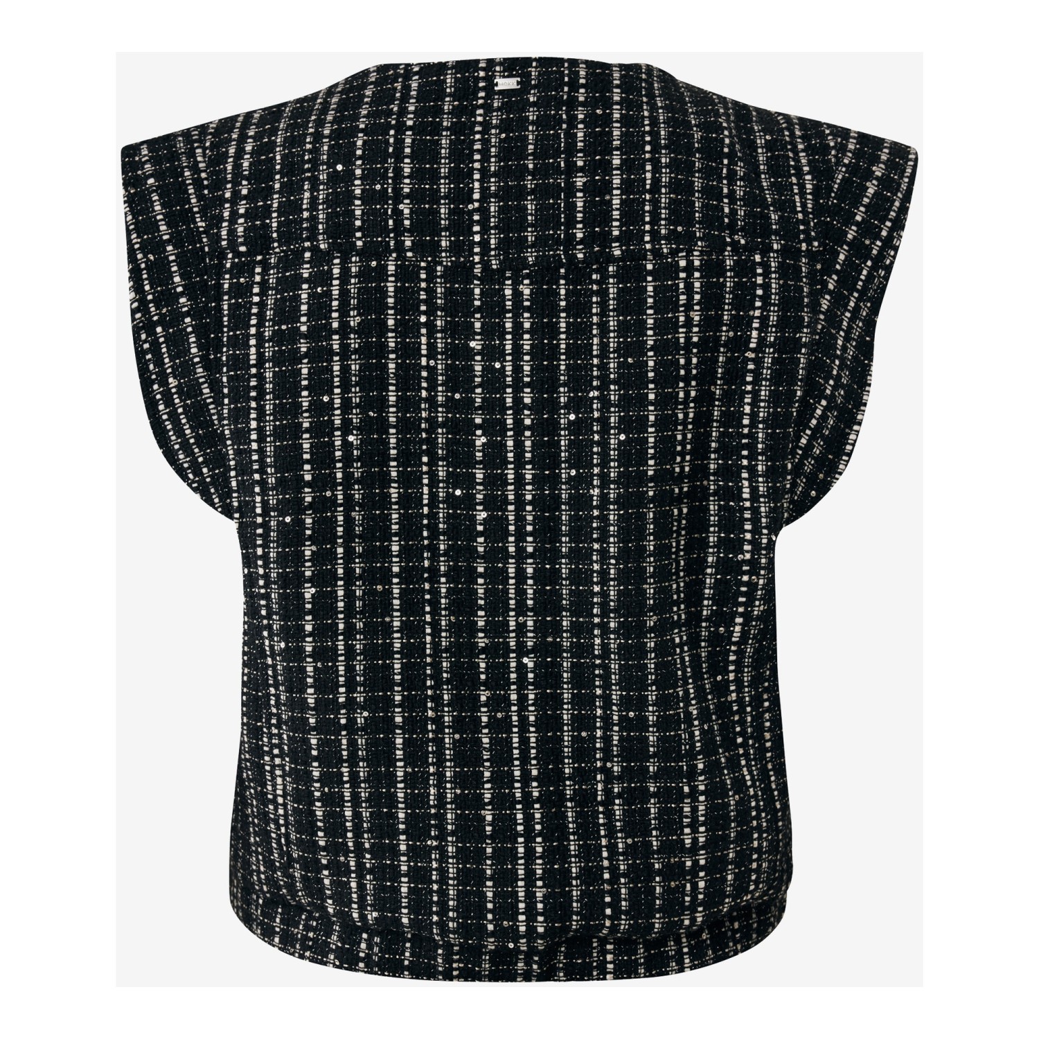 Γυναικείο Γιλέκο Tweed με Παγιέτες MEXX