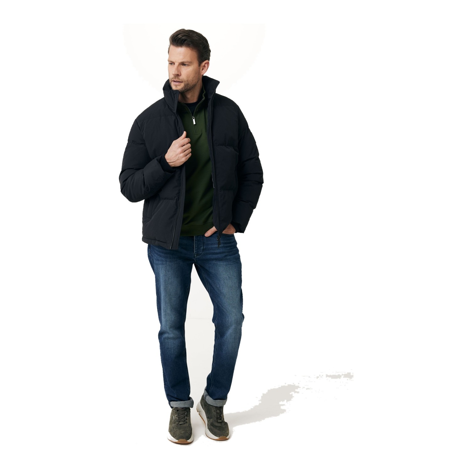 Ανδρικό Κοντό Puffer Μπουφάν MEXX