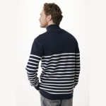 Ανδρική Ριγέ Μπλούζα Half Zip MEXX