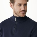 Ανδρική Ριγέ Μπλούζα Half Zip MEXX