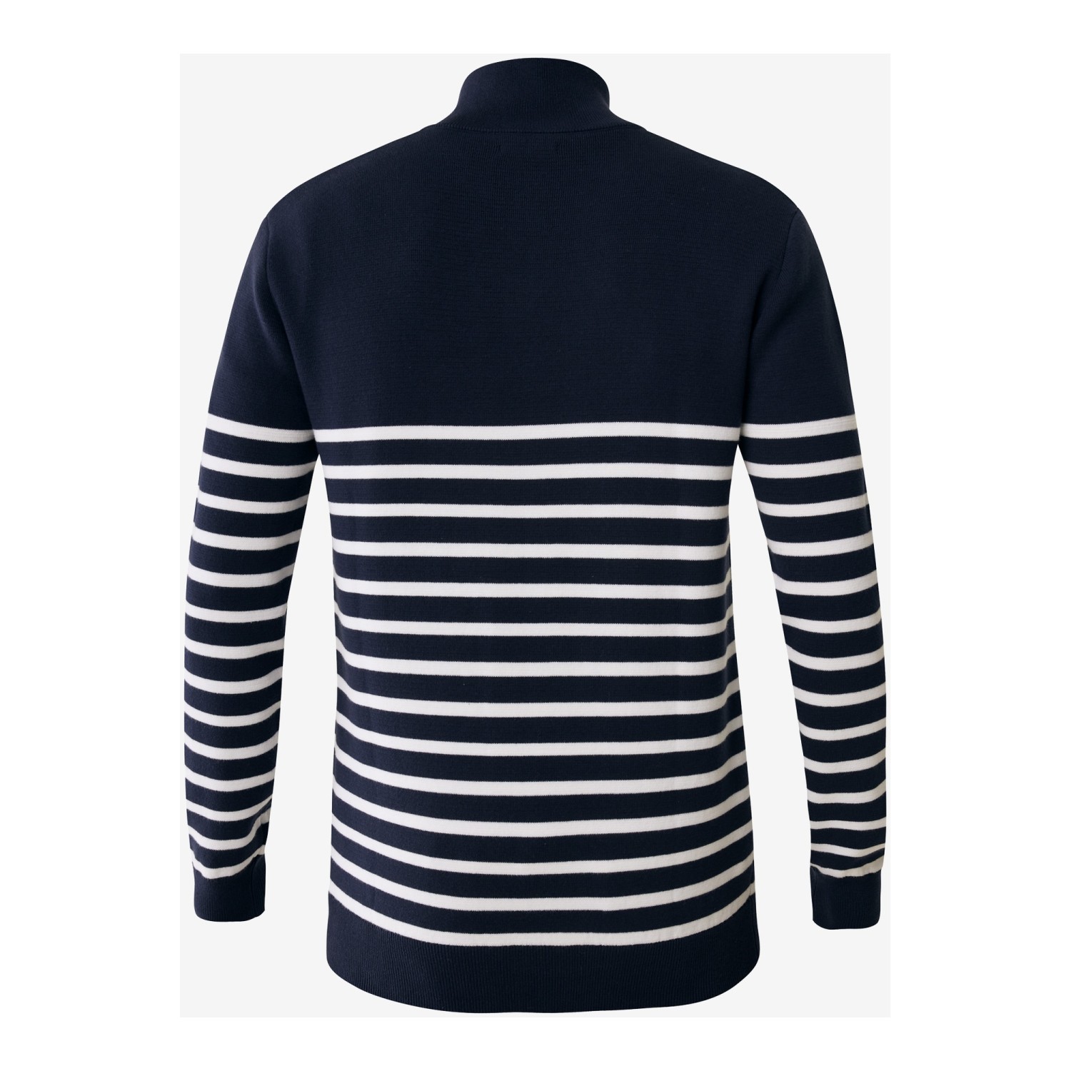 Ανδρική Ριγέ Μπλούζα Half Zip MEXX