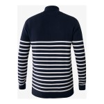 Ανδρική Ριγέ Μπλούζα Half Zip MEXX