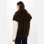 Γυναικείο Teddy Γιλέκο με Φερμουάρ MEXX