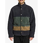 Ανδρική Ζακέτα Fleece με Κουμπιά Πίεσης RVCA
