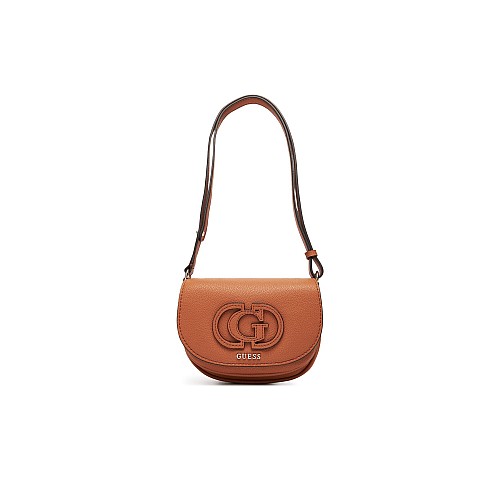 Γυναικεία Μίνι Τσάντα Χιαστί με Καπάκι GUESS Calebra