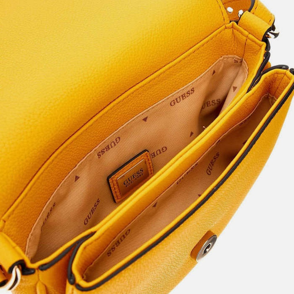 Γυναικεία Μίνι Τσάντα Χιαστί με Καπάκι GUESS Calebra