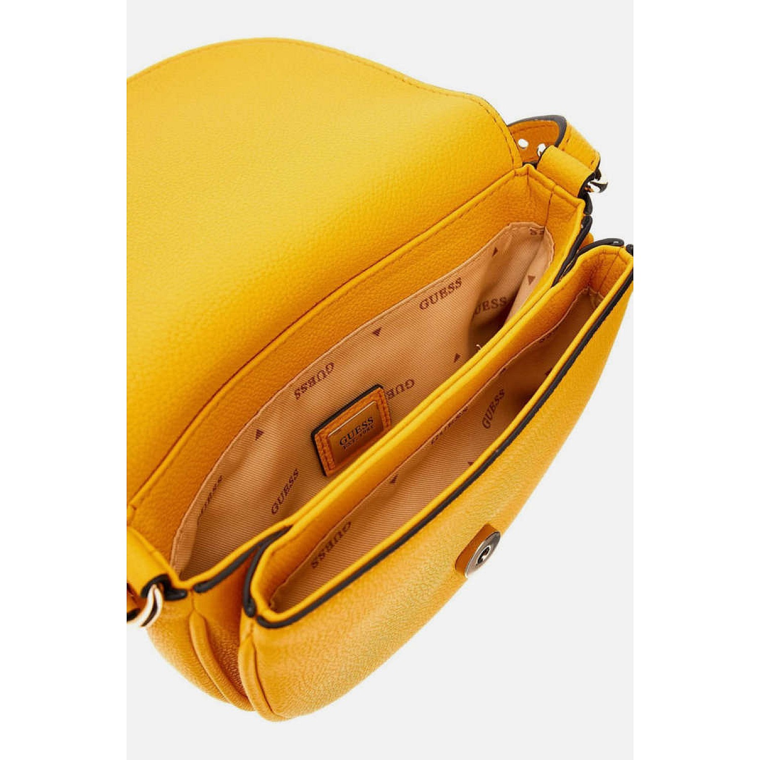 Γυναικεία Μίνι Τσάντα Χιαστί με Καπάκι GUESS Calebra