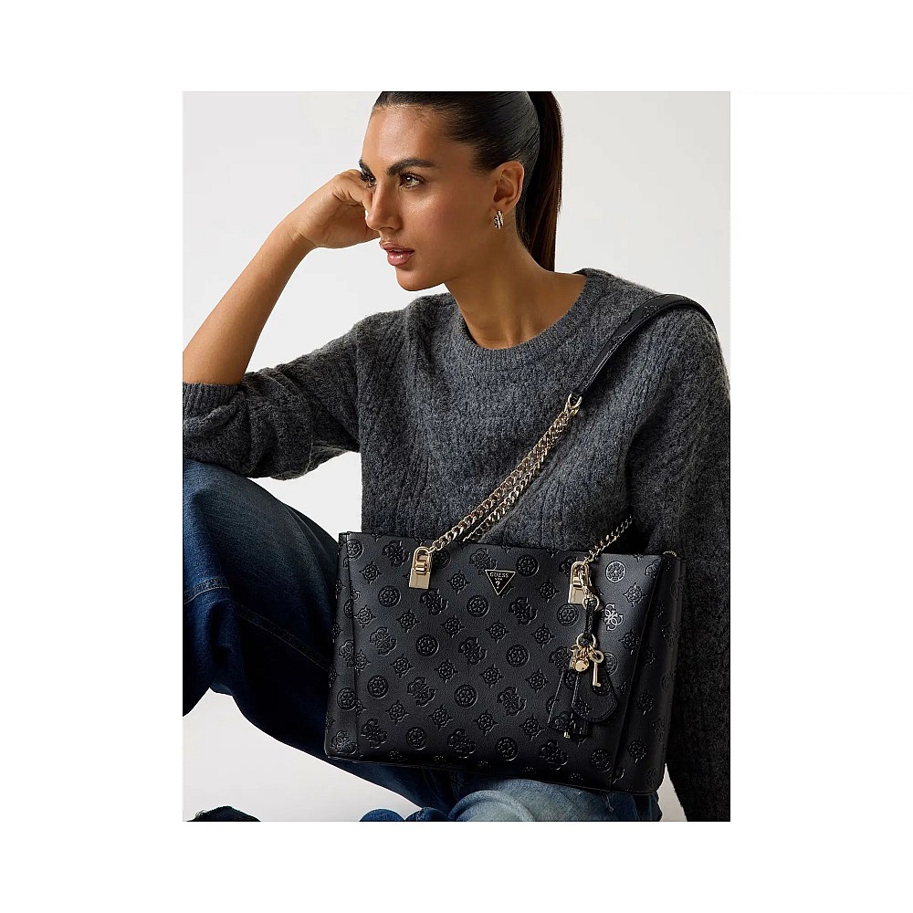 Γυναικεία Τσάντα Ώμου με Αλυσίδα Tisha GUESS