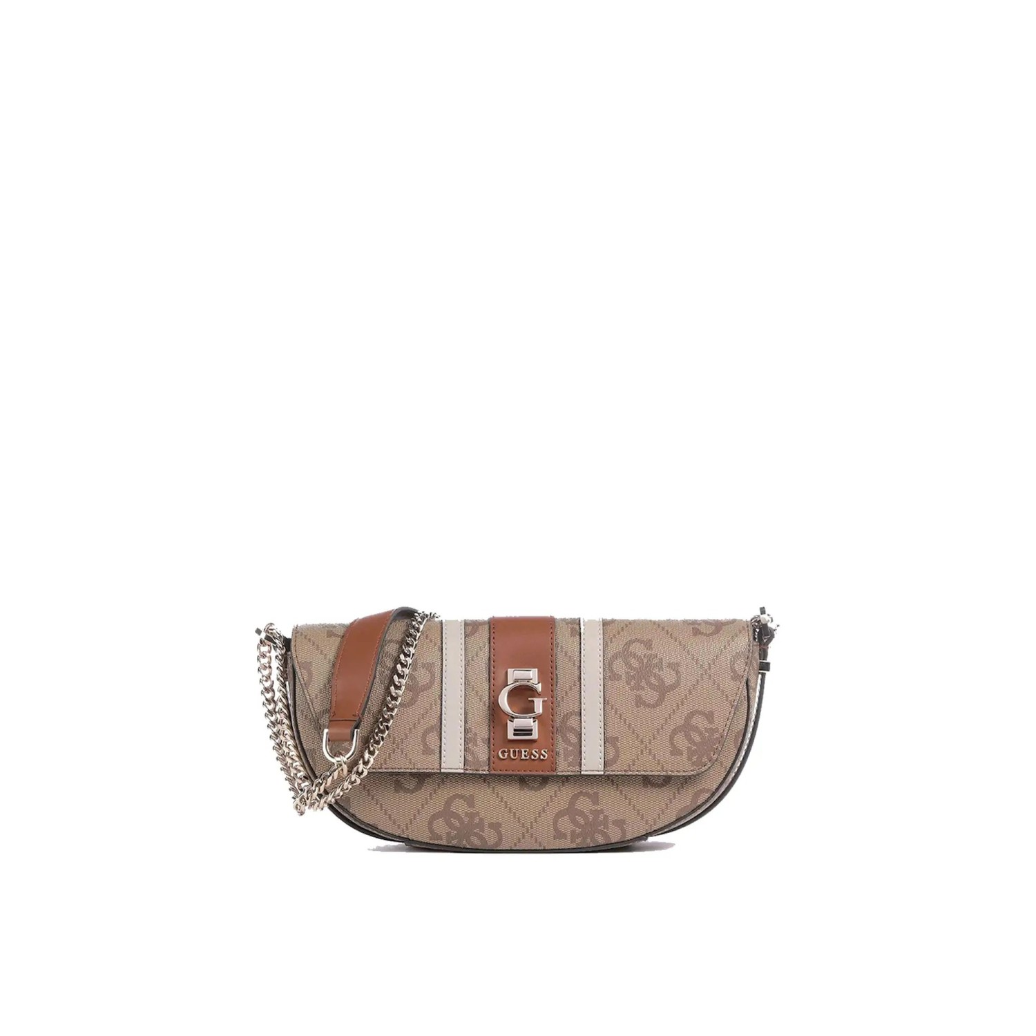 Γυναικεία Τσάντα Χιαστί με Αλυσίδα Erenia GUESS