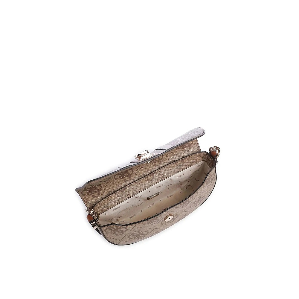 Γυναικεία Τσάντα Χιαστί με Αλυσίδα Erenia GUESS