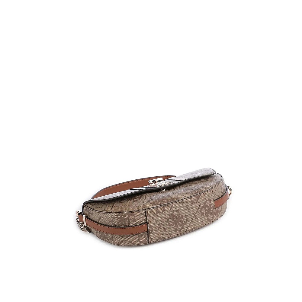 Γυναικεία Τσάντα Χιαστί με Αλυσίδα Erenia GUESS