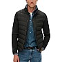Ανδρικό Μπουφάν Καπιτονέ με Κουμπιά Softshell SUPERDRY