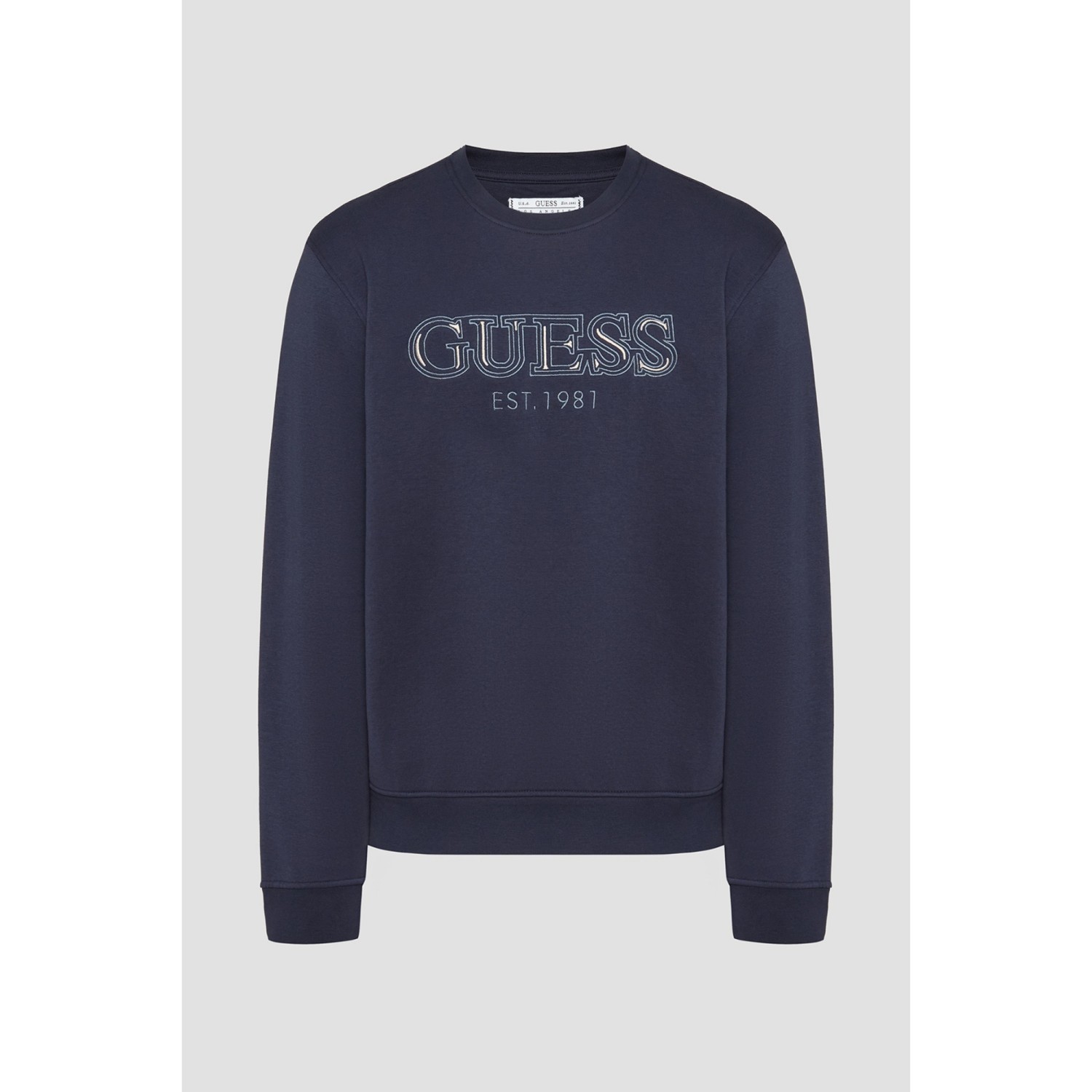 Ανδρικό Φούτερ με Κεντημένο Λογότυπο GUESS