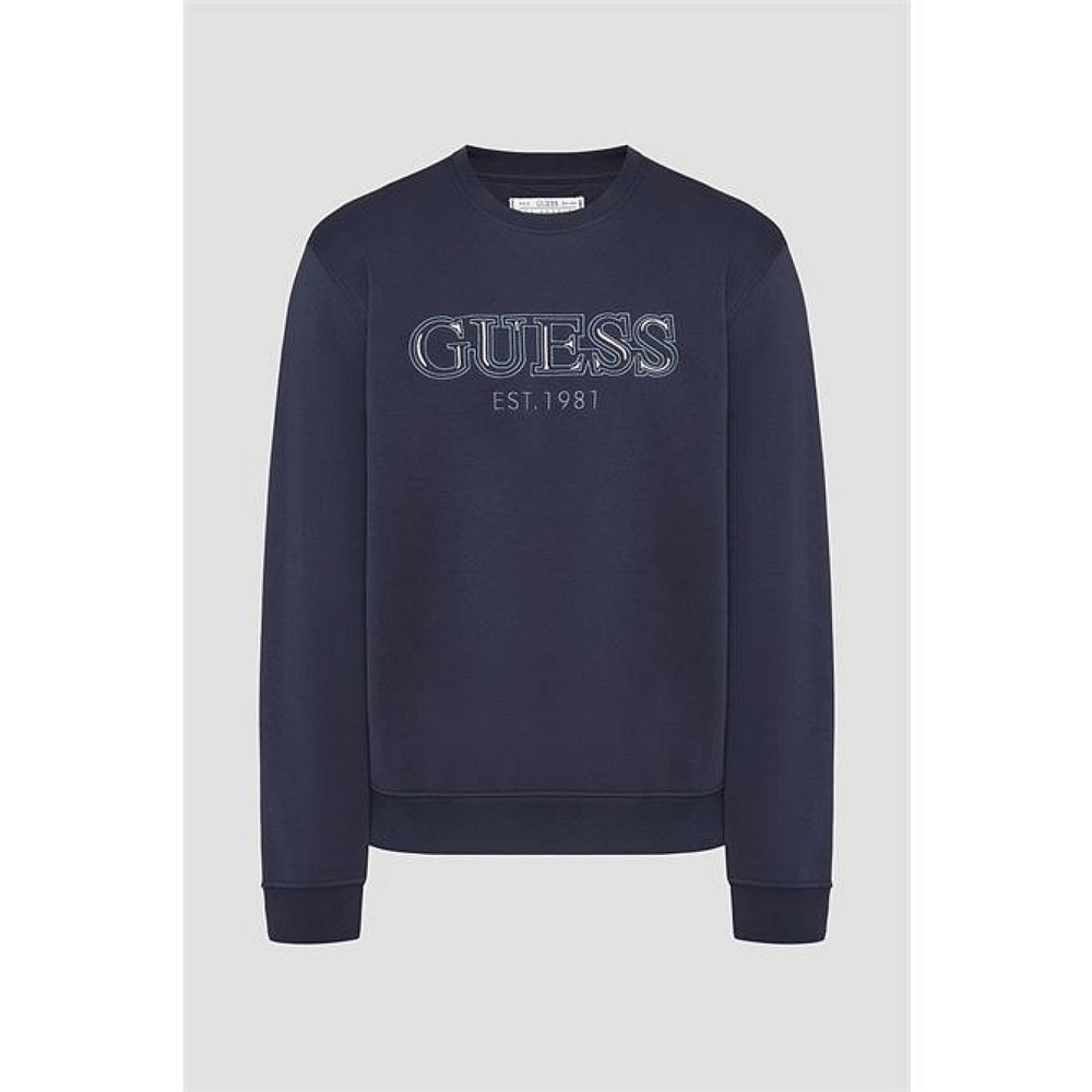 Ανδρικό Φούτερ με Κεντημένο Λογότυπο GUESS